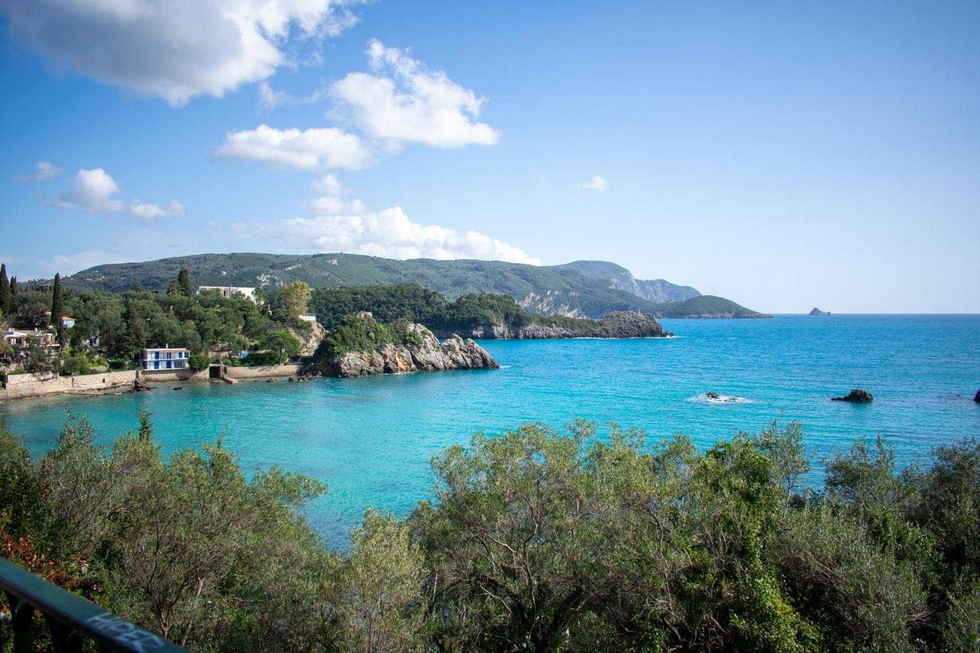 Villa Athina 帕莱欧卡斯提撒 外观 照片